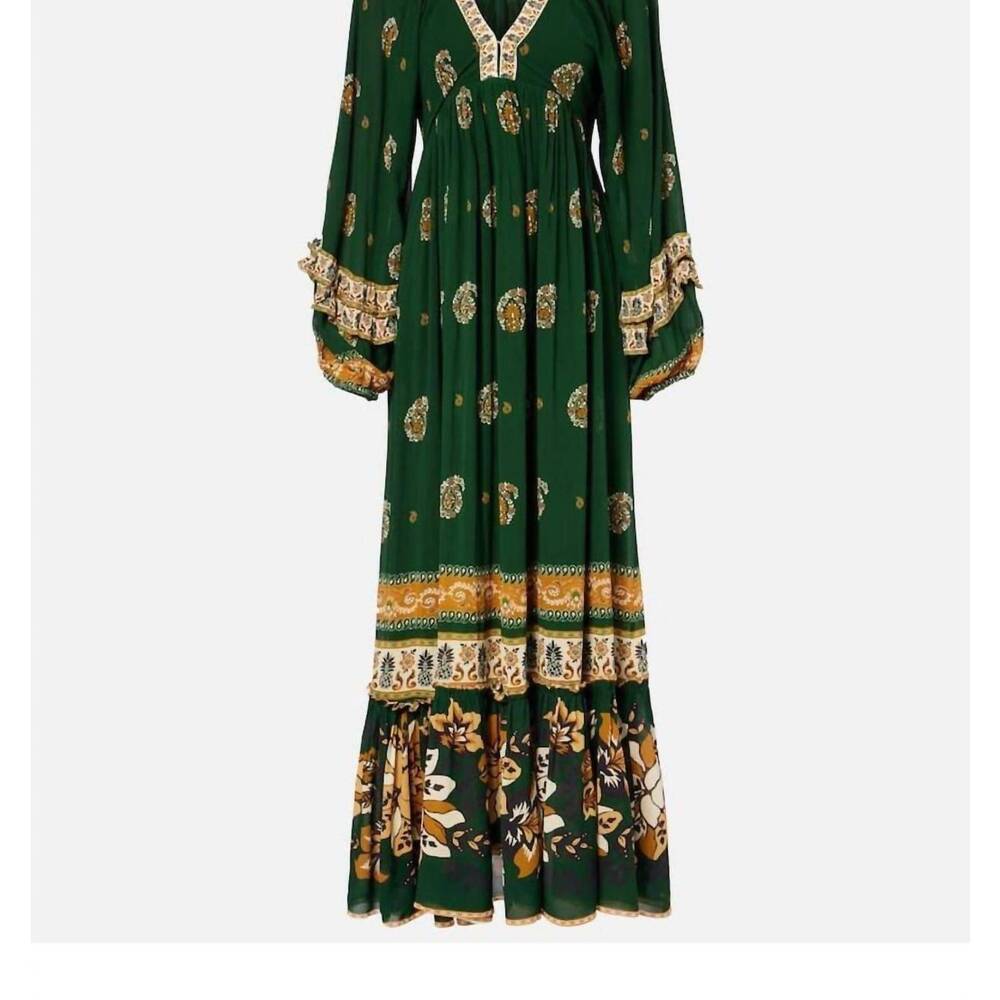 NEW FARM RIO ayla maxi dress in green - Picture 6 of 6